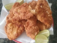 Filé de frango crocante