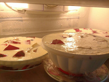 Gelatina colorida para festas