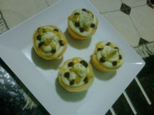 Cupcake de cachorro quente
