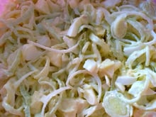 Maionese com alho-poró