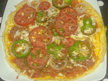 Pizza de ovo rápida