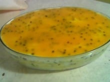 Pavê diferente de maracujá