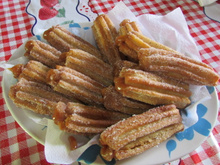 Churros deliciosos e crocantes