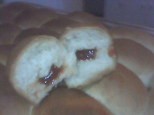Pãozinho com goiabada delicioso
