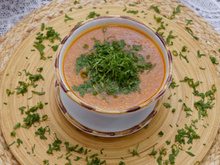 Canjiquinha cremosa com linguiça