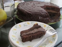 Bolo recheado fácil fácil