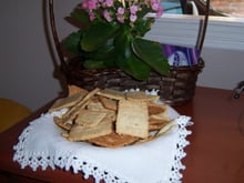 Biscoito de castanha para o natal