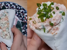 Será que os japoneses aprovam? Temaki na tapioca é a receita viral que está dando o que falar nas redes sociais
