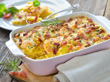 Como fazer batata gratinada fácil