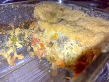 Torta de legumes, fácil e light de verdade