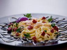 Macarrão à carbonara