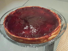 Cheesecake de framboesa