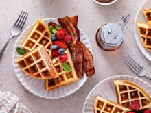 Waffle, crepe e donuts: itens que transformam o café da manhã e o lanche da tarde nas refeições mais gostosas do dia