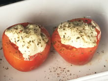 Tomate assado rápido da Wannessa