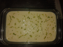 Mousse de limão rápido