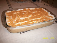 Pavê de amendoim da sogra