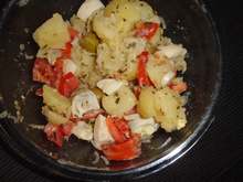 Salada colorida