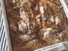 Torta de banana - rápida e deliciosa