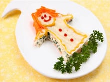 Lanche boneco