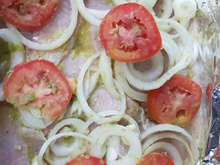 Filé de tilápia ao forno da Solange