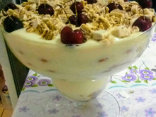 Pavê de chocolate branco