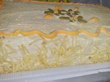 Bolo salgado simples
