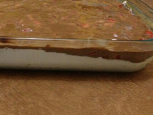 Sobremesa de morango com chantilly