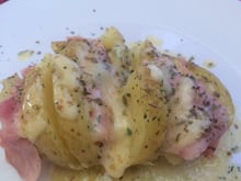 Batata recheada fácil