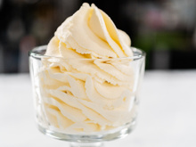 Sorvete de chantilly