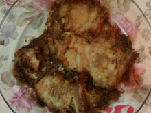 Sobrecoxas deliciosas no microondas