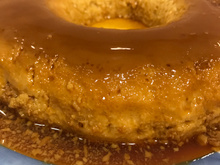 Pudim de leite condensado furadinho