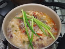 Arroz de charque (carne seca)