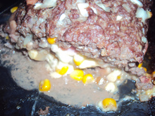 Rocambole de carne da Debora