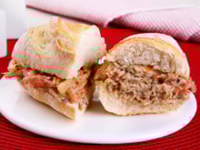 Sanduíche de pernil