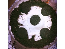 Sobremesa de oreo