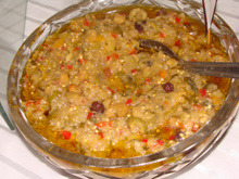 Antepasto de berinjela da Katy