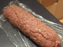 Rocambole de carne moída