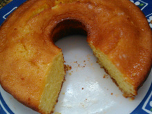 Bolo de tangerina