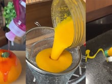 Misturinha caseira com casca de tangerina vai limpar, desengordurar e afastar moscas da sua cozinha!