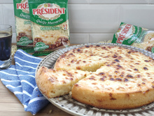 Bolo cremoso de queijo