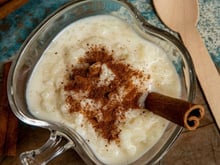 Arroz doce com leite condensado