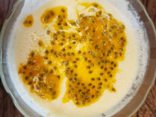 Mousse de maracujá sem gelatina