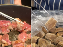 Aprendi com um chef o segredo para deixar todos os molhos bem saborosos e densos: cubinhos de fígado de galinha