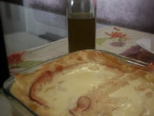 Lasanha integral de peito de peru