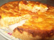 Torta cremosa de frango