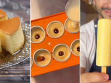 Pudim deu errado? Use para fazer esse maravilhoso picolé de pudim, eu faço até quando dá certo!