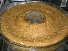 Bolo integral de frutas