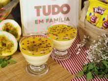 Mousse de maracujá fácil