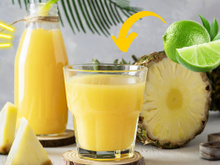Abacaxi com limão: suco com as frutas tem benefícios preciosos e ainda é refrescante, veja como fazer!