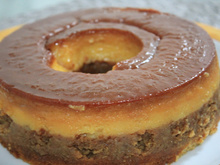 Pudim de paçoca